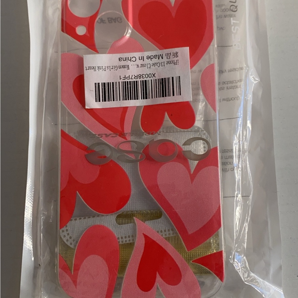 Heart Pattern iPhone 13 Case